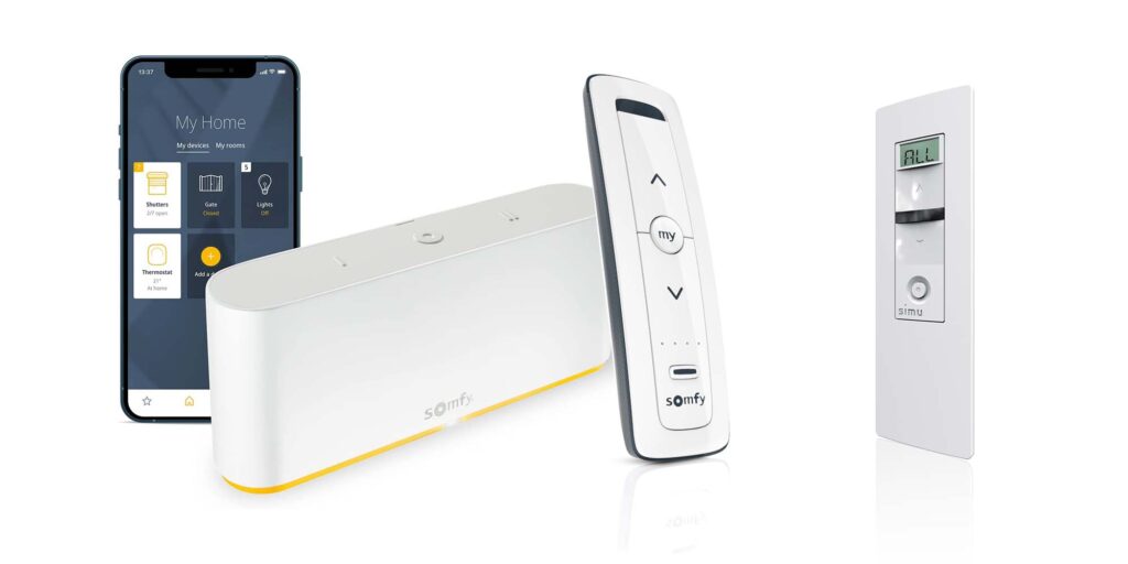 AJMAT Fabricant de chassis Schuco AutomatisationSimu Somfy